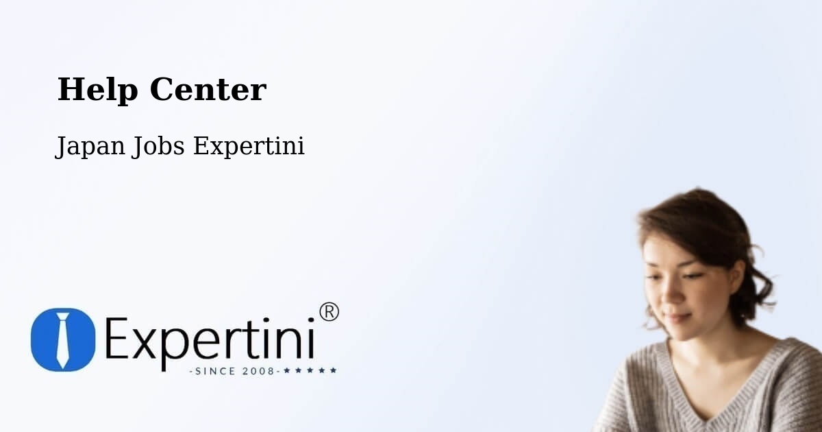 Help Center – Aso Shi - Japan Jobs Expertini