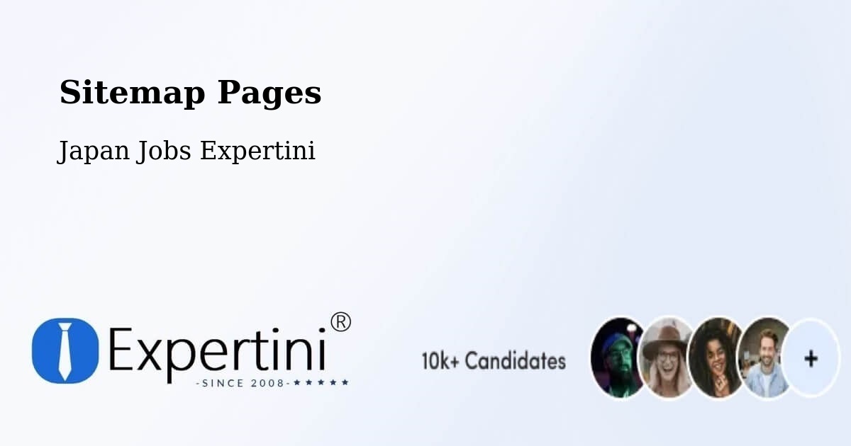 Sitemap Pages - Japan Jobs Expertini